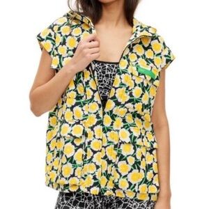 NWT Diane von Furstenberg X Target Packable Poppy Hooded Vest Size:XS